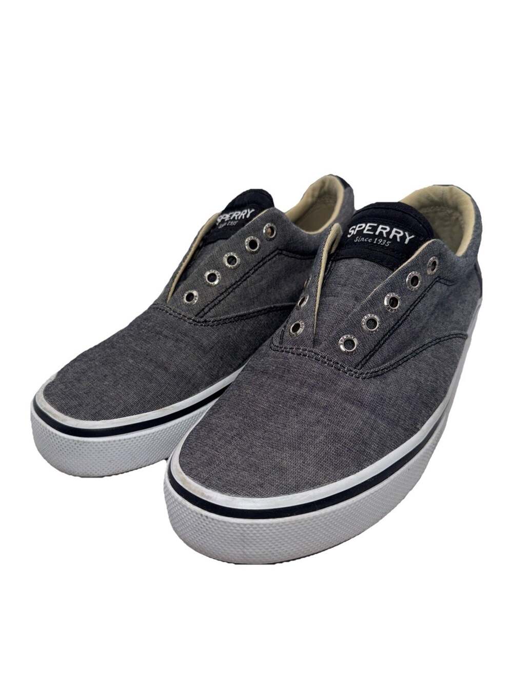 Size 8 Men’s Sperry Top Sider Grey